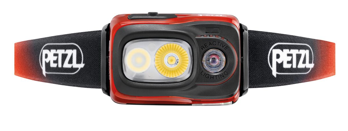 Petzl Swift RL 1100 lumens orange 2 Meudon Running Company Petzl Swift RL® 1100 lumens