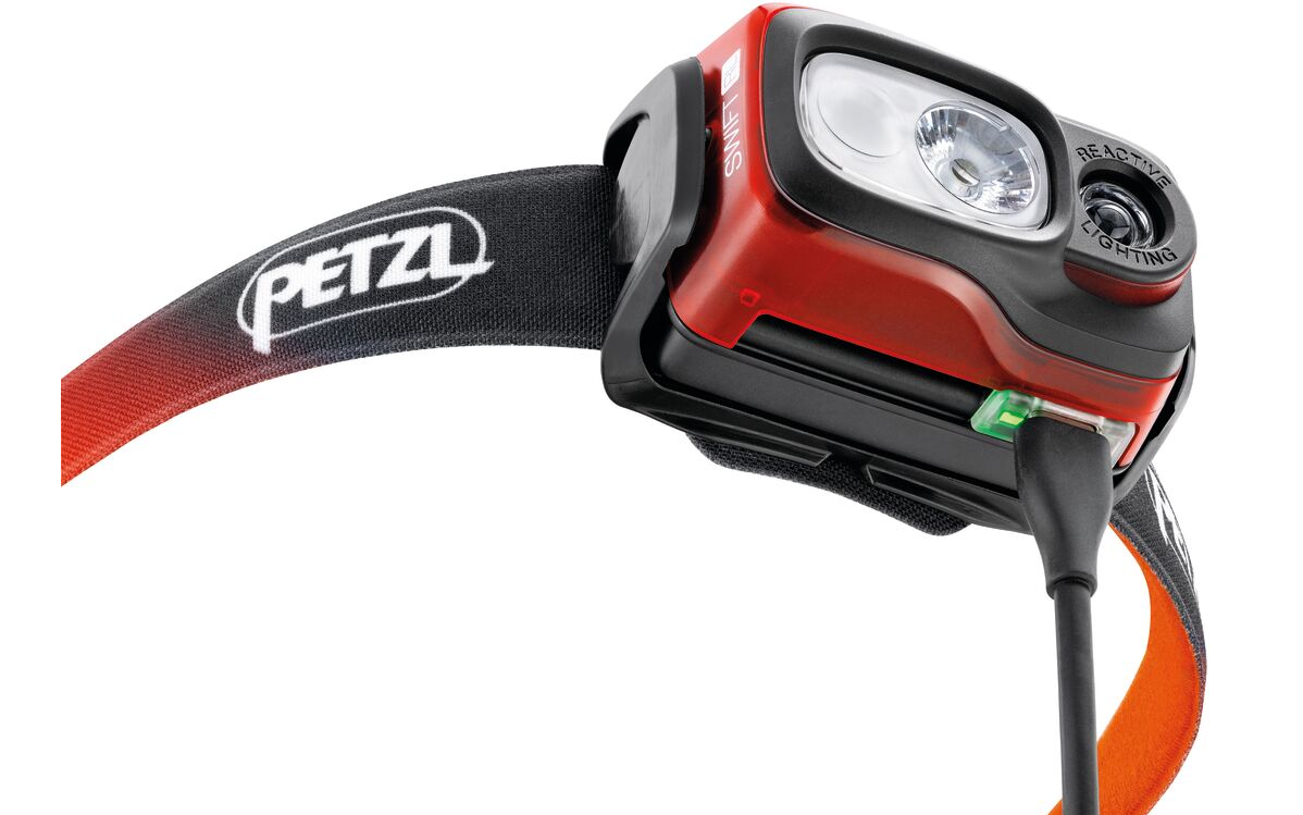 Petzl Swift RL 1100 lumens orange 3 Meudon Running Company Petzl Swift RL® 1100 lumens