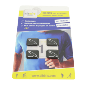 BIBBITS - Accroches dossards magnétiques
