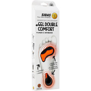 SIDAS Semelles GEL DOUBLE COMFORT