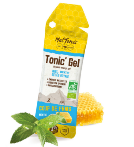 MELTONIC Gel énergétique Bio Coup de Frais - Miel, Gelée royale & Menthe
