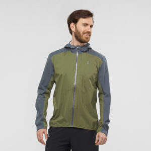 SALOMON BONATTI WP JKT M Olive