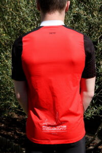 T-shirt 1/2 zip Running Company