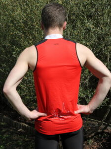 Débardeur 1/2 zip Running Company