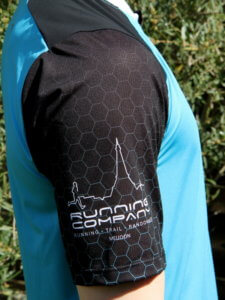 T-shirt 1/2 zip Running Company