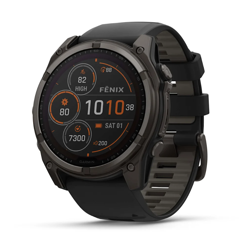 Garmin Fenix 8 51mm Sapphire solar 1 Garmin Fenix 8 Sapphire Solar Meudon Running Company