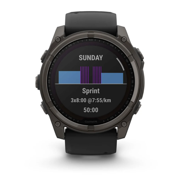 Garmin Fenix 8 Sapphire Solar Meudon Running Company