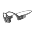 SHOKZ Casque Bluetooth Openrun Gris à conduction osseuse avec micro