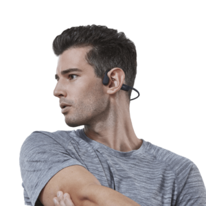 SHOKZ Casque Bluetooth Openrun Noir à conduction osseuse avec micro