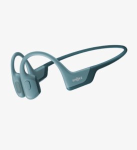 SHOKZ Casque Bluetooth Openrun Pro Bleu à conduction osseuse avec micro