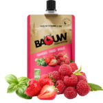 BAOUW COMPOTE BIO Framboise - Fraise - Basilic