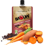 BAOUW COMPOTE BIO Patate douce - Carotte - Poivre Timut