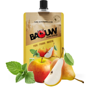 BAOUW COMPOTE BIO Poire - Pomme - Menthe