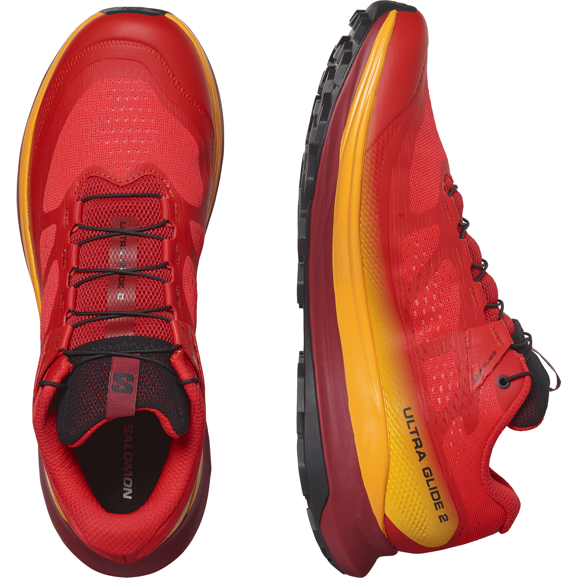 L47285900_10_GHO_ULTRA GLIDE 2High Risk Red_Zinna_Black Salomon Ultra Glide 2 Meudon Running Company