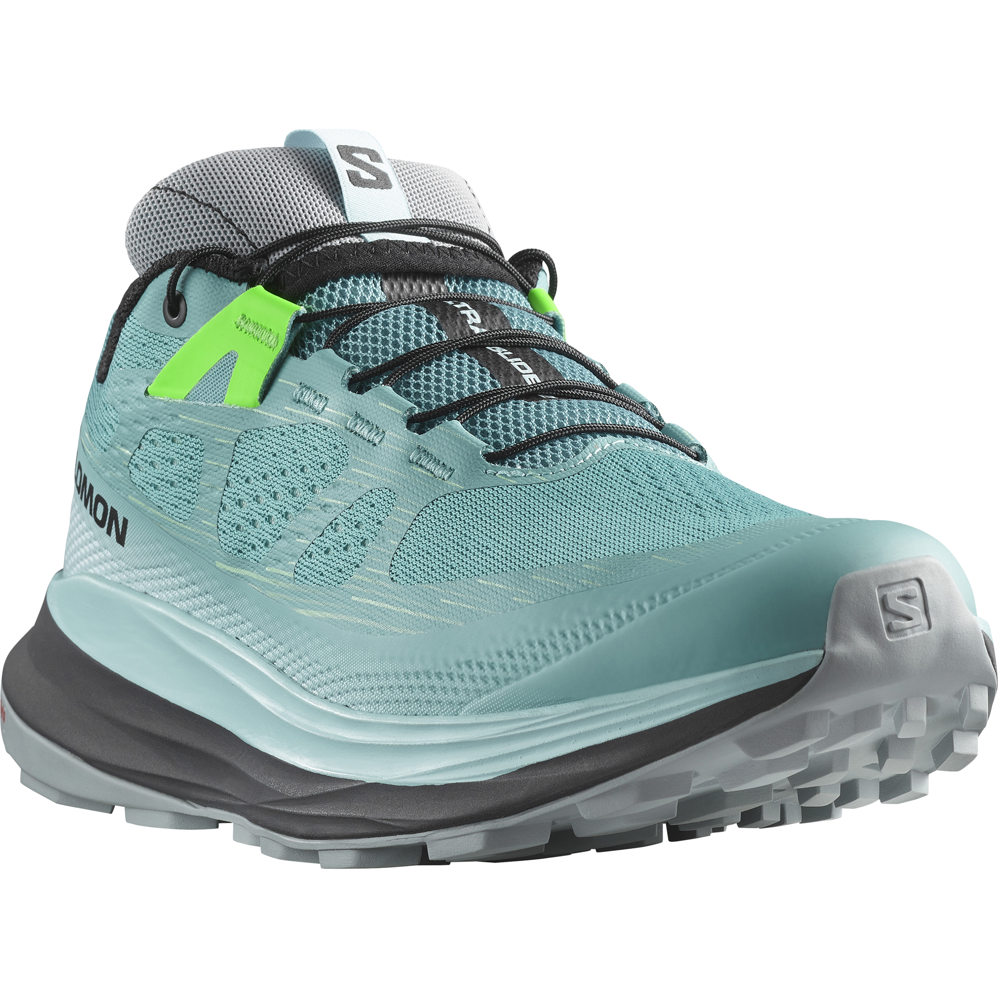 L47286100_5_GHO_ULTRA GLIDE 2 WDusty Turquoise_Crystal Blue_Green Ash Salomon Ultra Glide 2 Meudon Running Company
