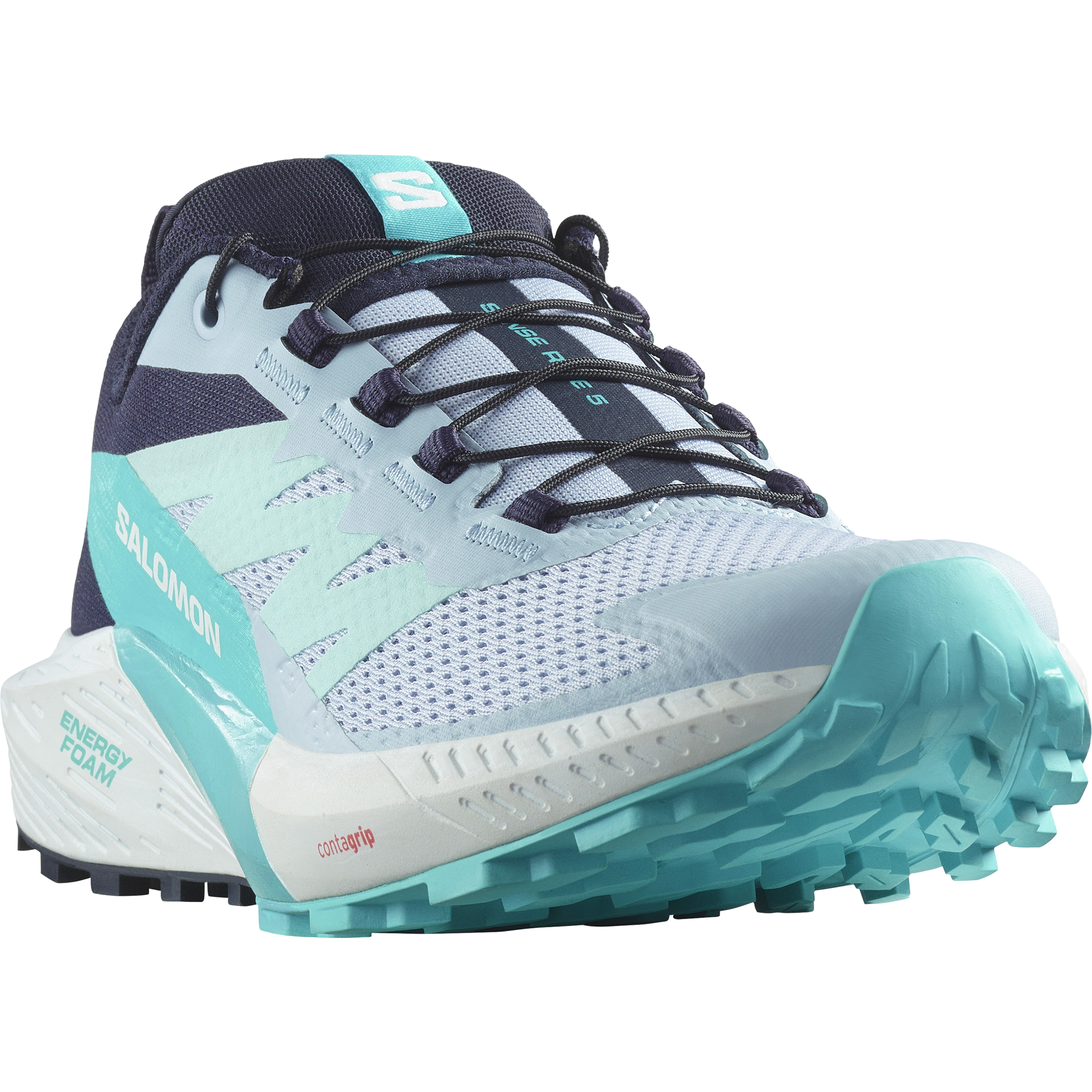 L47458900_5_GHO_SENSE RIDE 5 W_Cashmere Blue_Carbon_Peacock Blue Salomon Sense Ride 5 Meudon Running Company