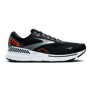 BROOKS ADRENALINE GTS  23  Black/Mandarin Red/Silver