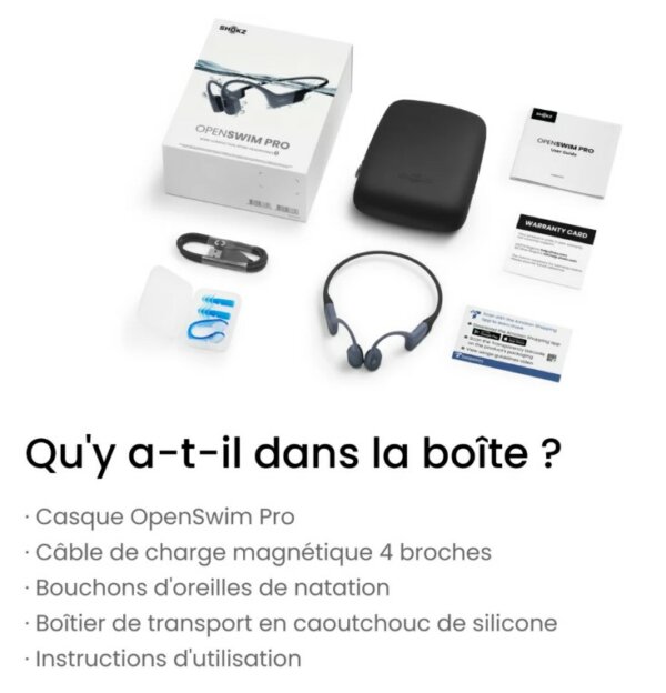 Shokz openswim Pro Meudon Running Company