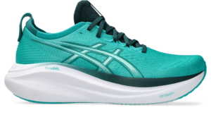 ASICS GEL NIMBUS 27 Wave Teal/Saxon Green