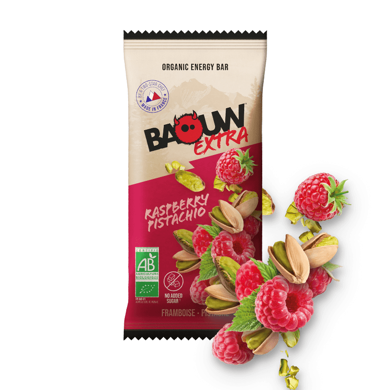 Baouw-Barre-bio-EXTRA - FRAMBOISE - PISTACHE