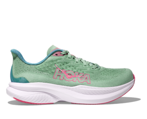 HOKA MACH 6 Jadeite / Alpine Blue