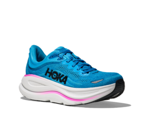 HOKA BONDI 9 Skyward Blue / Neon Fuchsia