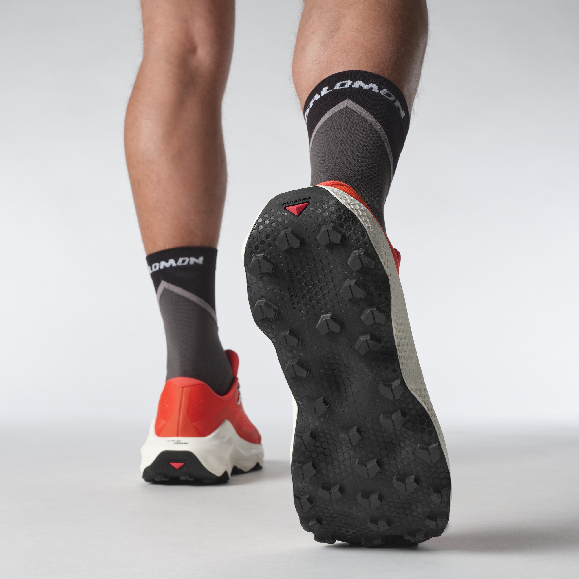 L47755900_1_MOD_ULTRA GLIDE 3Cherry Tomato_Vanilla Ice_Black Salomon ULTRA GLIDE 3 Meudon Running Company