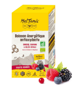 MELTONIC Boisson Energétique Fruits Rouges (6 sachets)