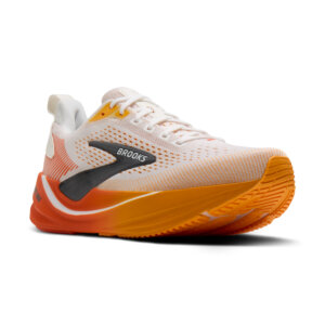 BROOKS GHOST MAX 4 White/Orange/Red